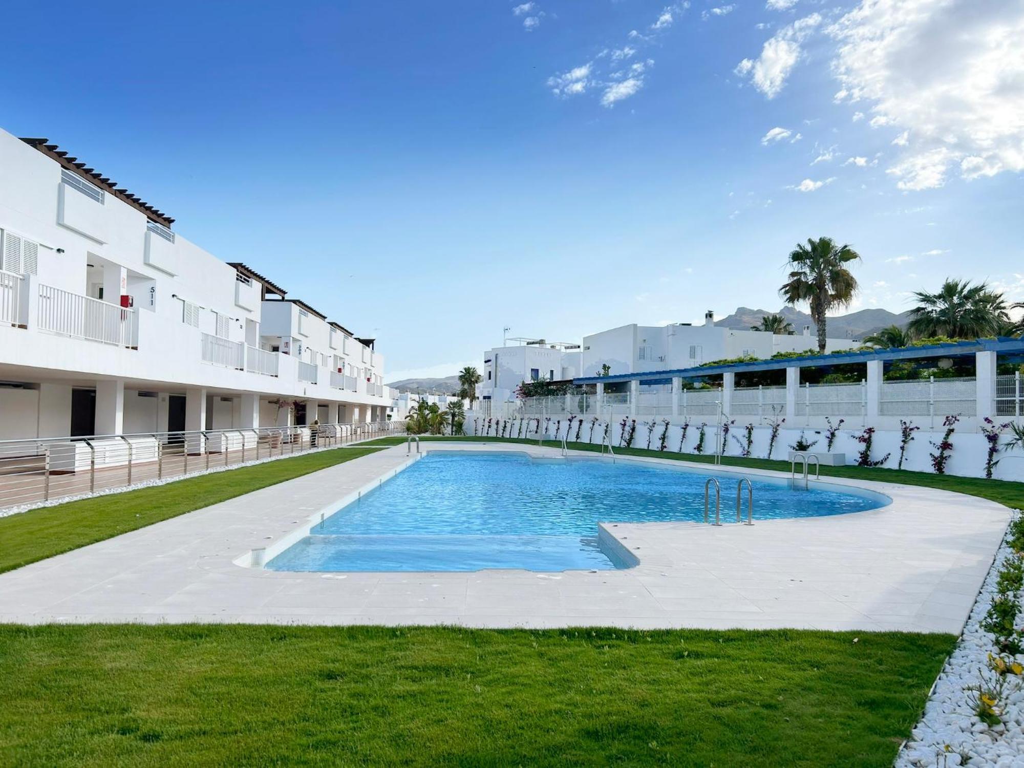 Casa Con Piscina, Mojacar Playa Apartamento Exterior foto